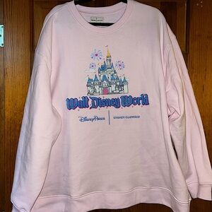 Stoney Clover Lane Walt Disney World Pink Sweatshirt 2X